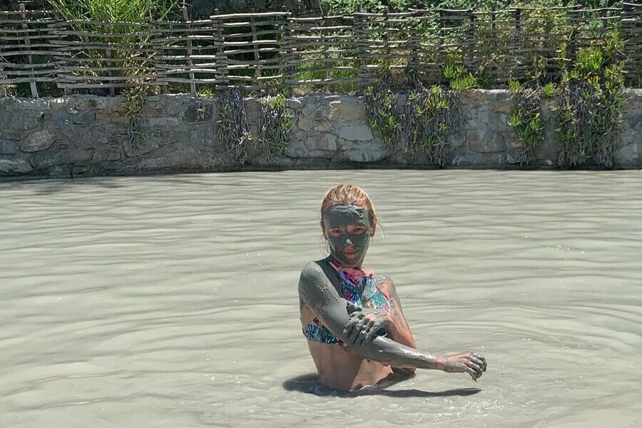 Beautify yourself with a mud bath in Dalyan